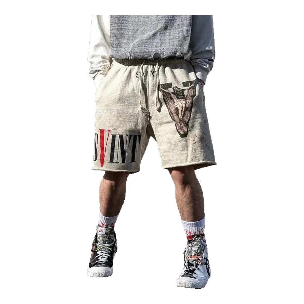 Vlone Graphic Shorts