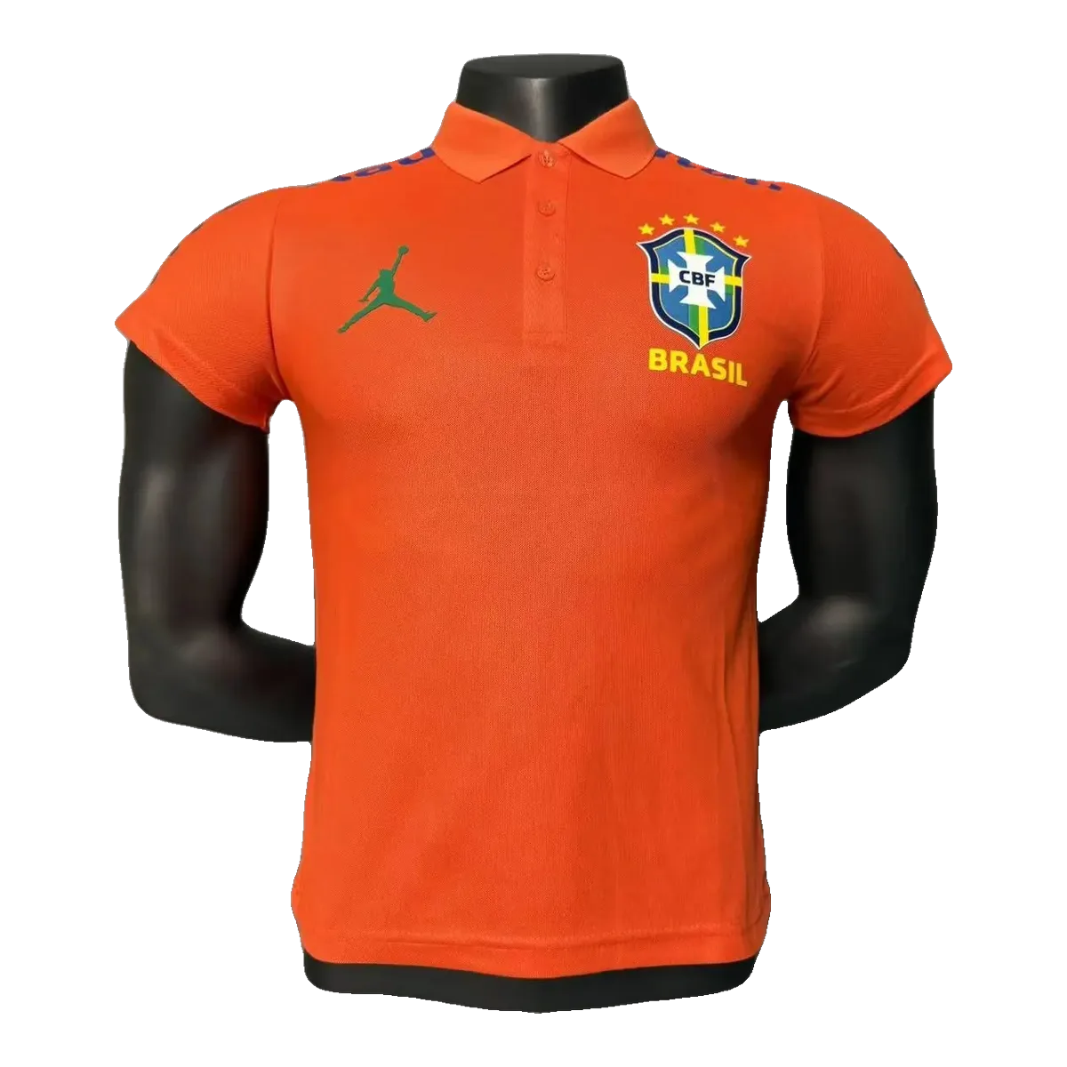 Jordan Brazil Polo Shirt Orange