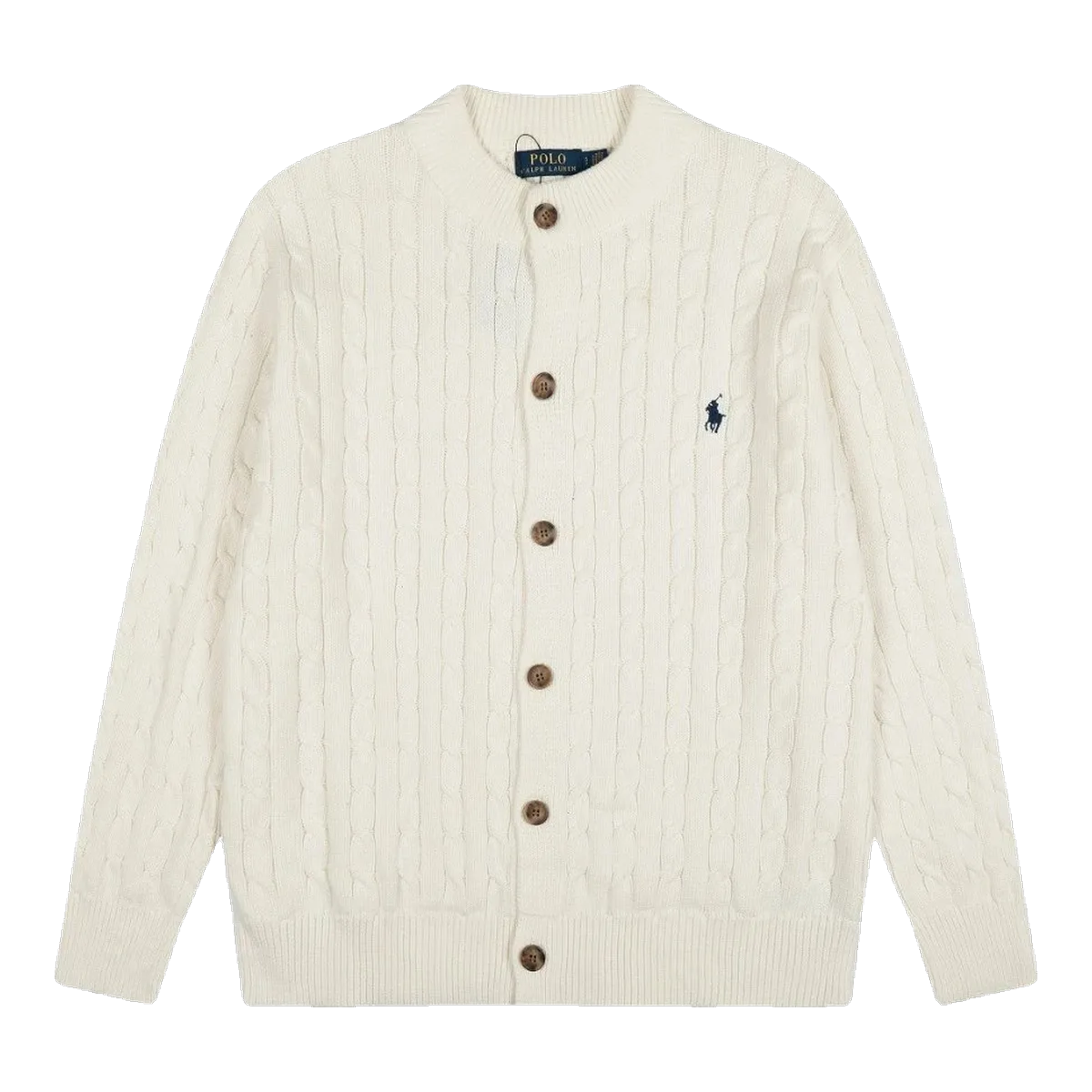 Ralph Lauren Cream Cable Cardigan