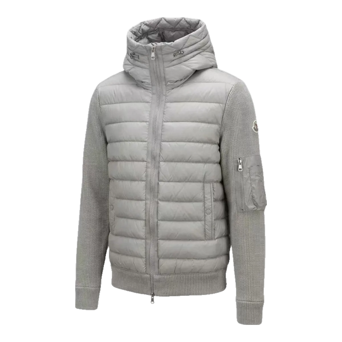 Moncler Puffer Jacket Grey