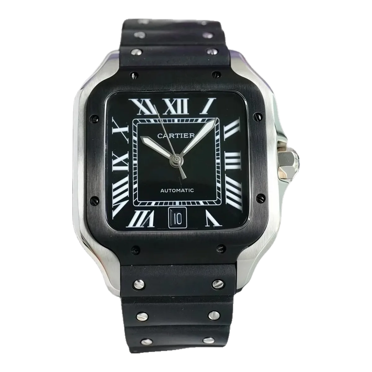 Cartier Santos Watch Black