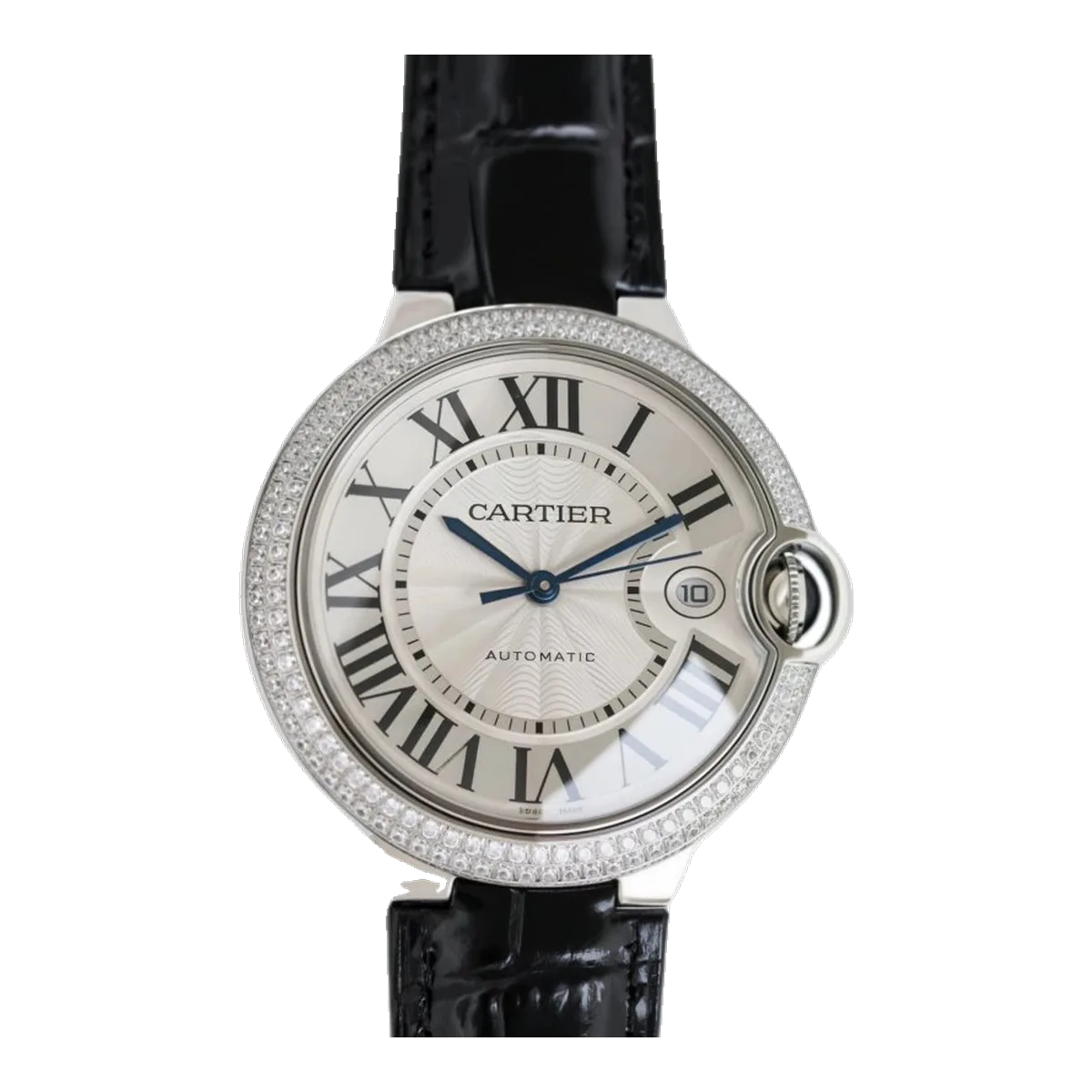 Cartier Ballon Bleu Watch Diamond Bezel