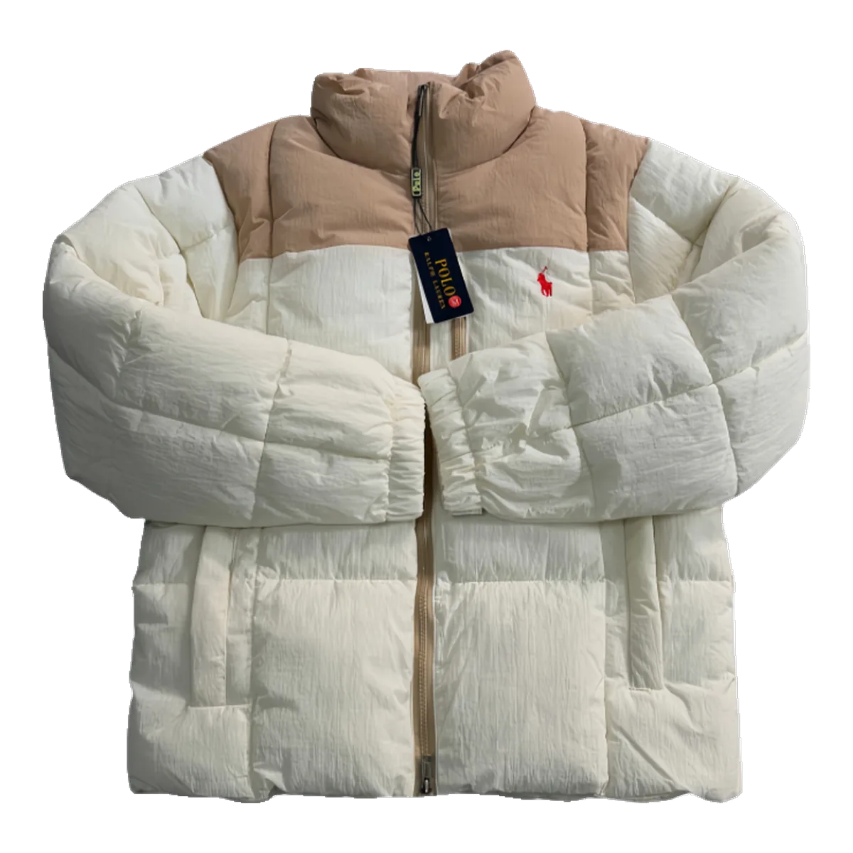 Ralph Lauren White Puffer Jacket