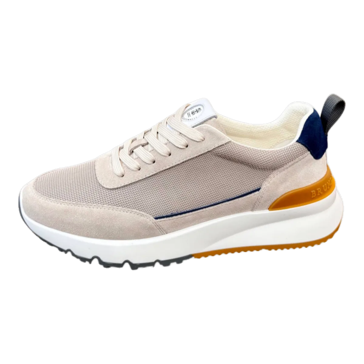 Brunello Cucinelli Beige Runner Sneakers