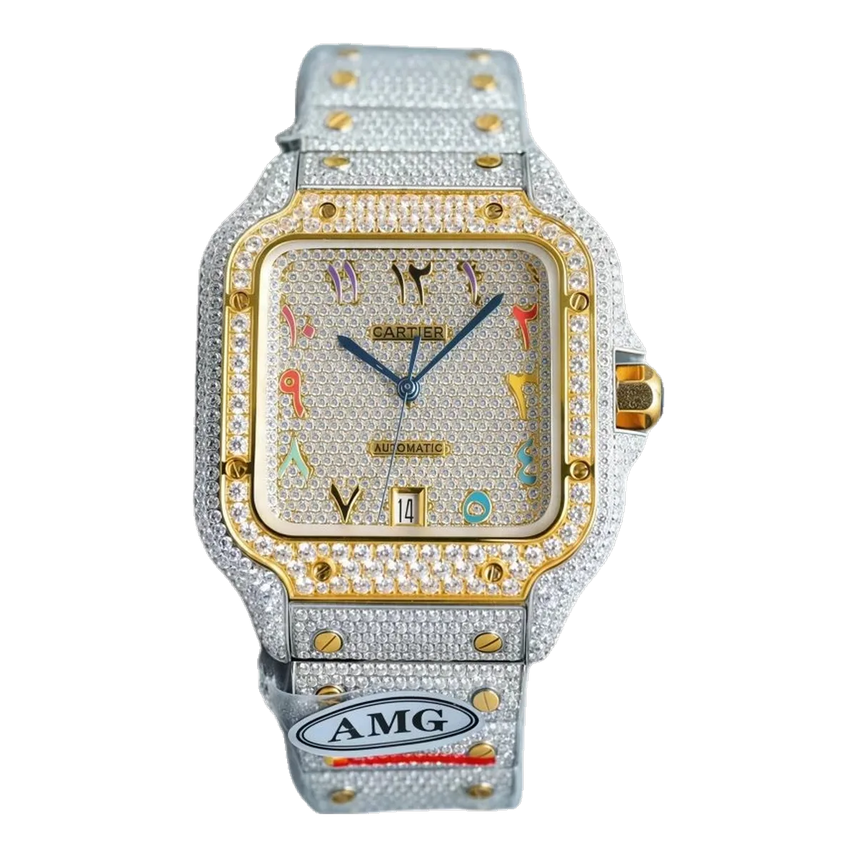Cartier Santos Watch Gold