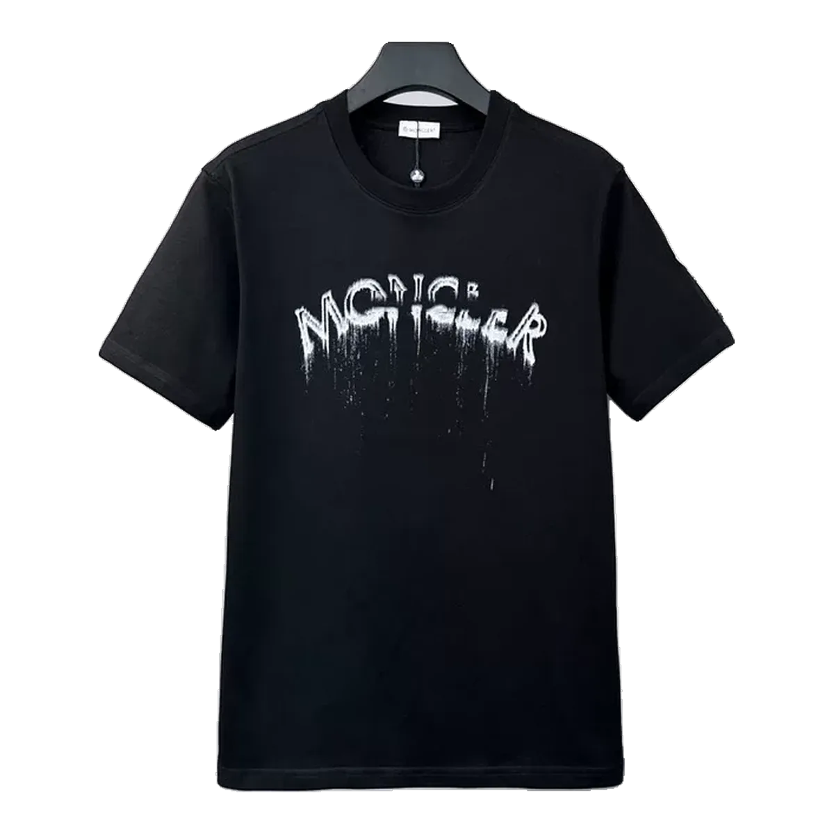 Moncler Graphic Logo T-Shirt Navy