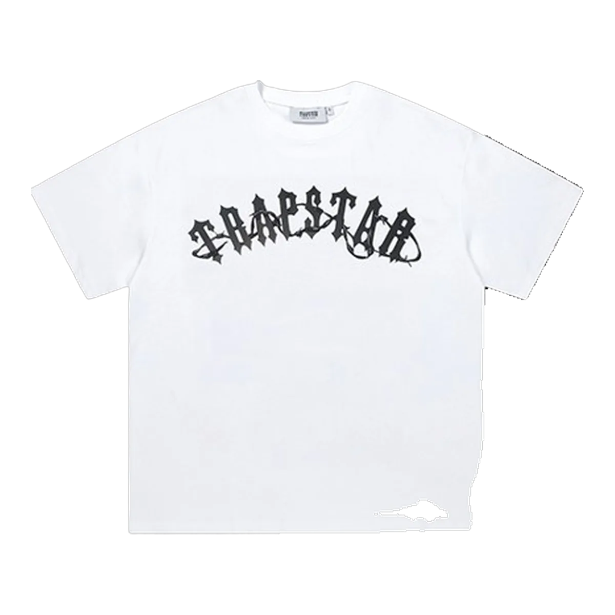 Trapstar Gothic Logo White T-Shirt