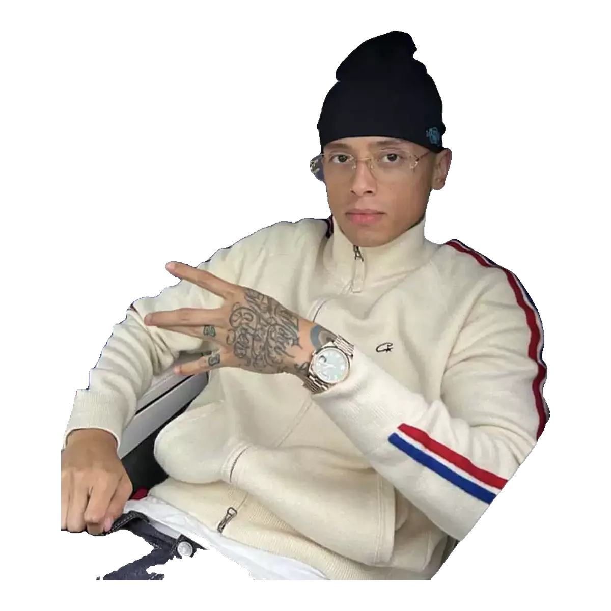 Corteiz Track Jacket Cream