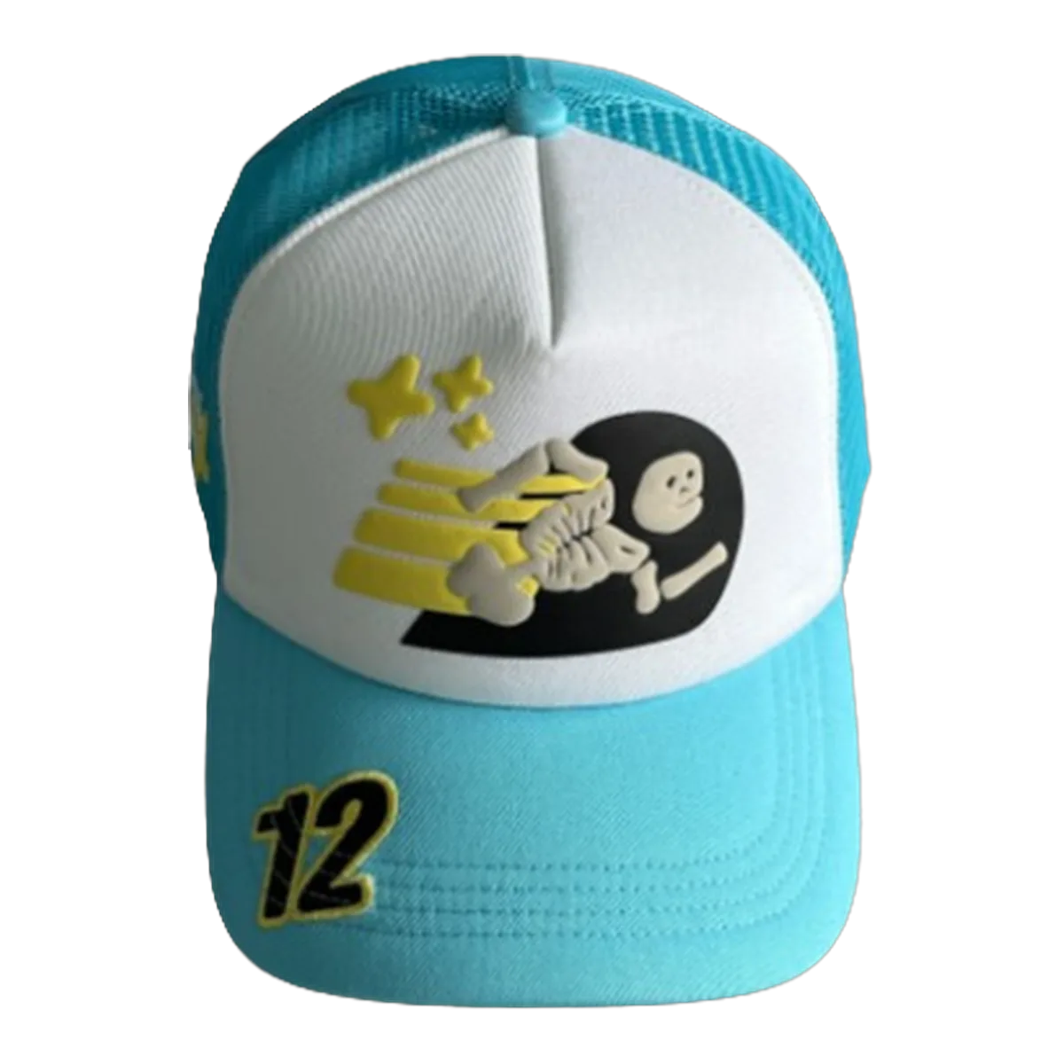 Broken Planet Blue Trucker Cap