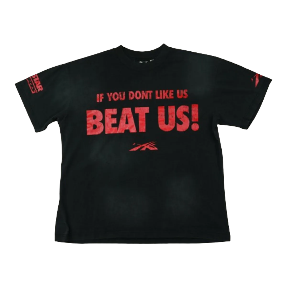 Hellstar Beat Us Black T-Shirt