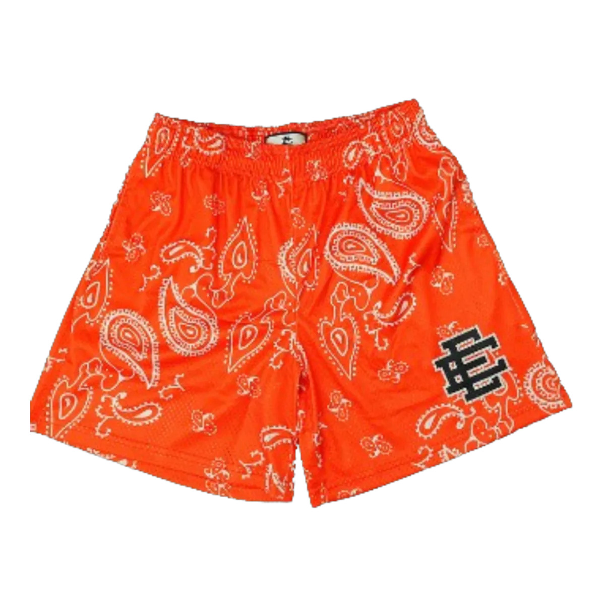 Eric Emanuel Paisley Shorts Orange