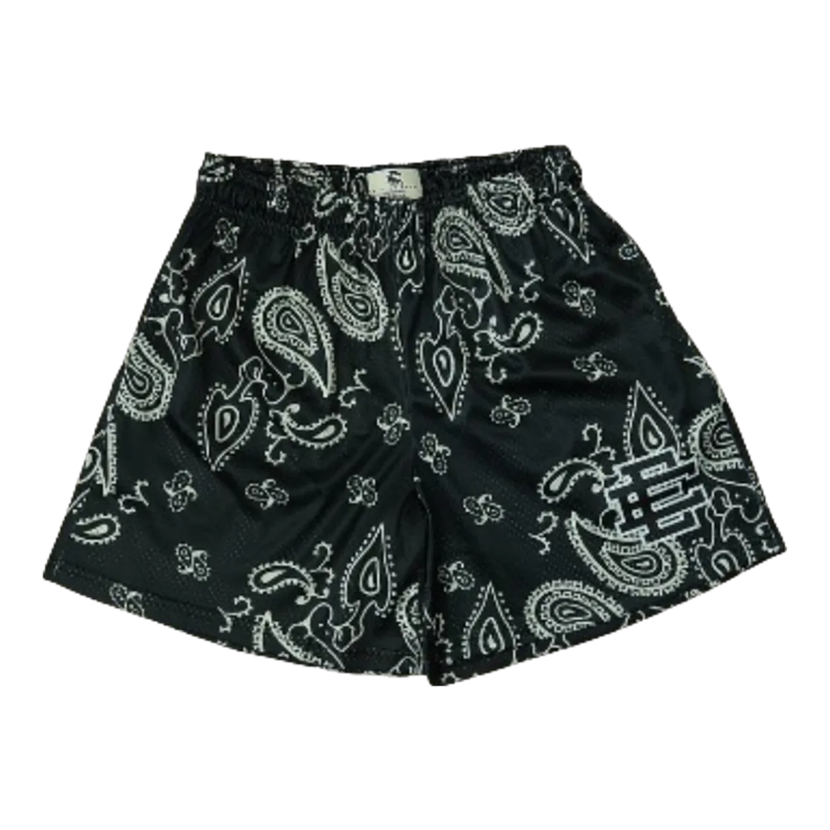 Eric Emanuel Paisley Shorts Black