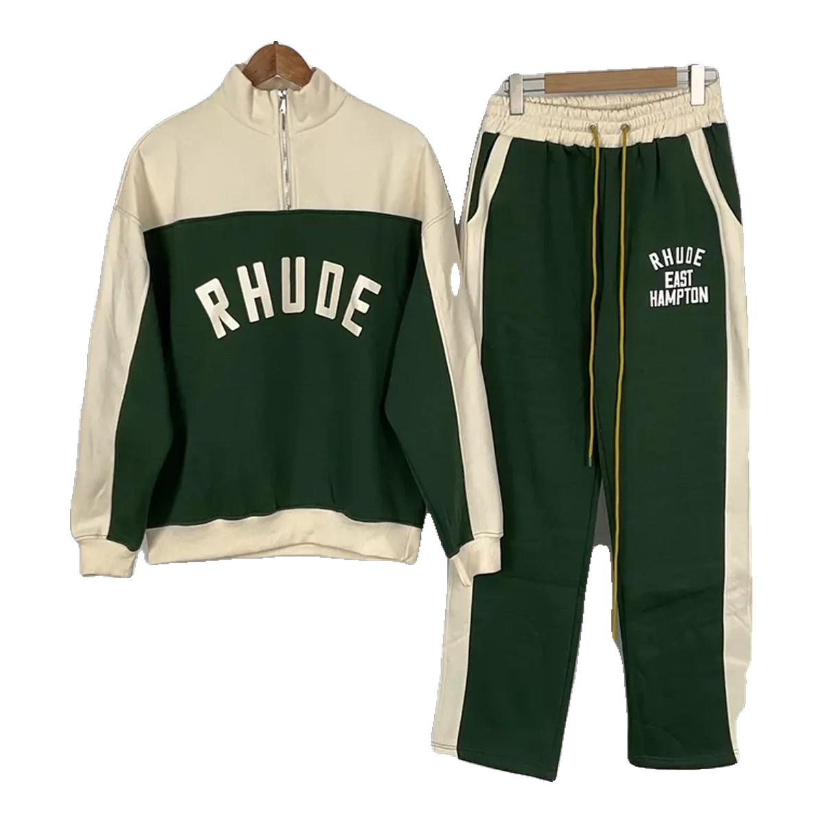 Rhude Green Varsity Tracksuit