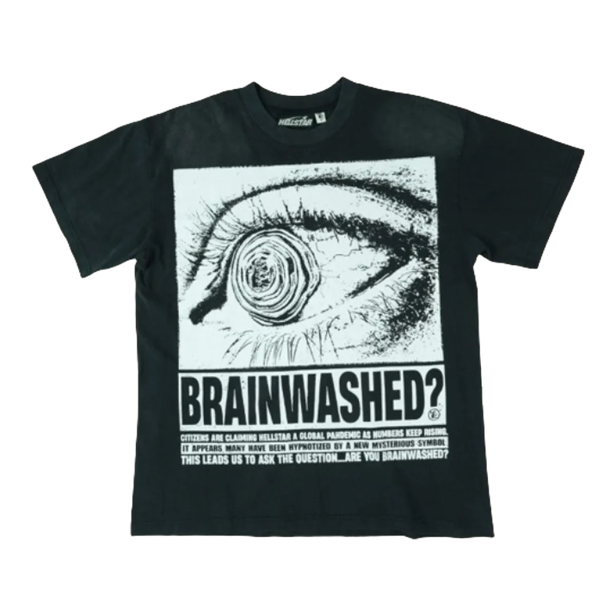 Hellstar Brainwashed Eye Black T-Shirt