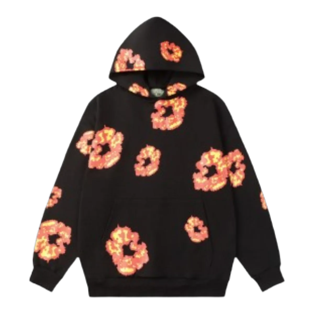 Denim Tears Floral Black Hoodie