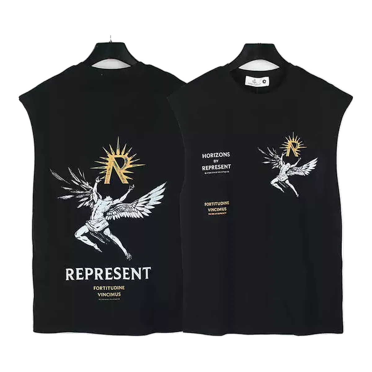Represent Tank Top Black
