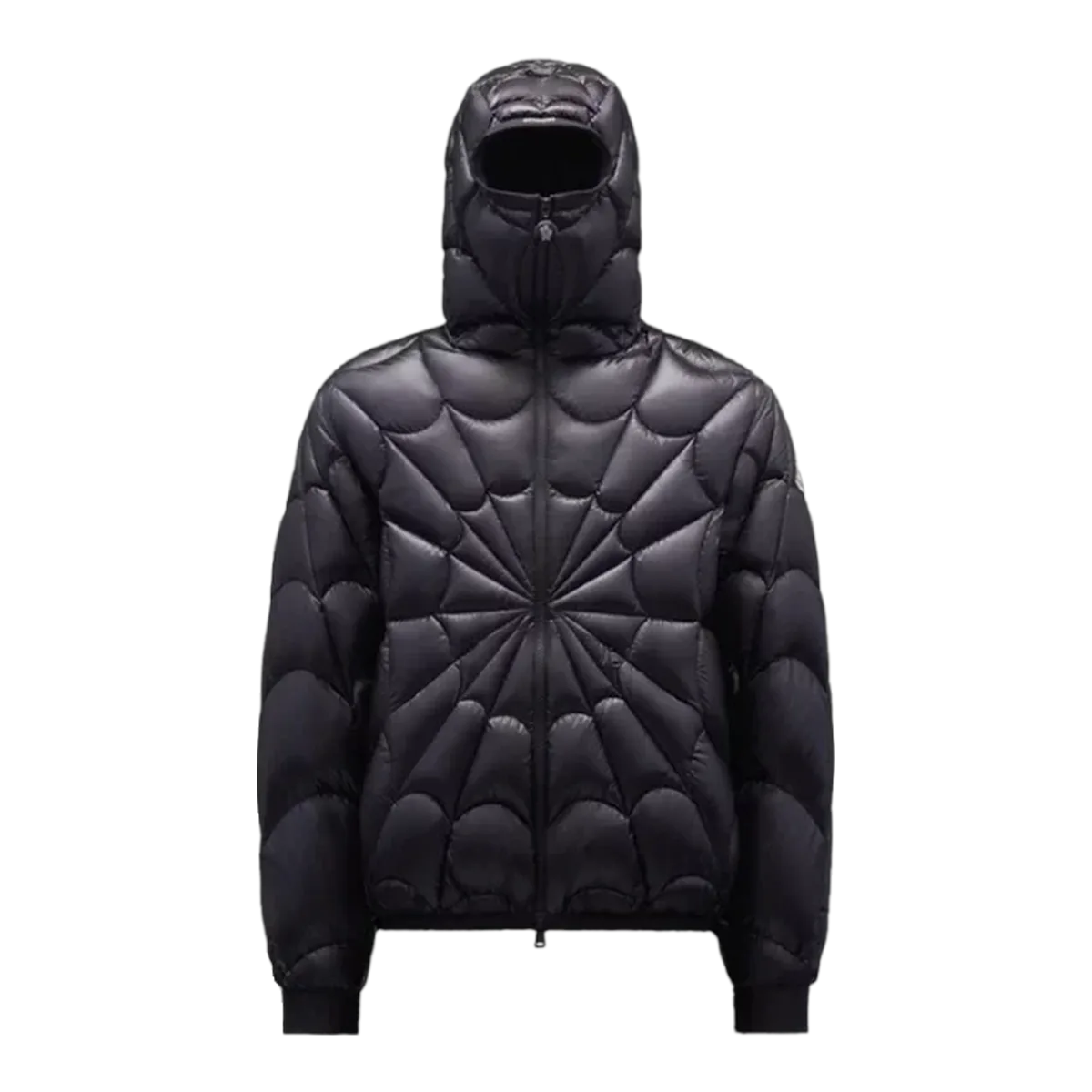 Moncler Sp5der Web Puffer Jacket Black