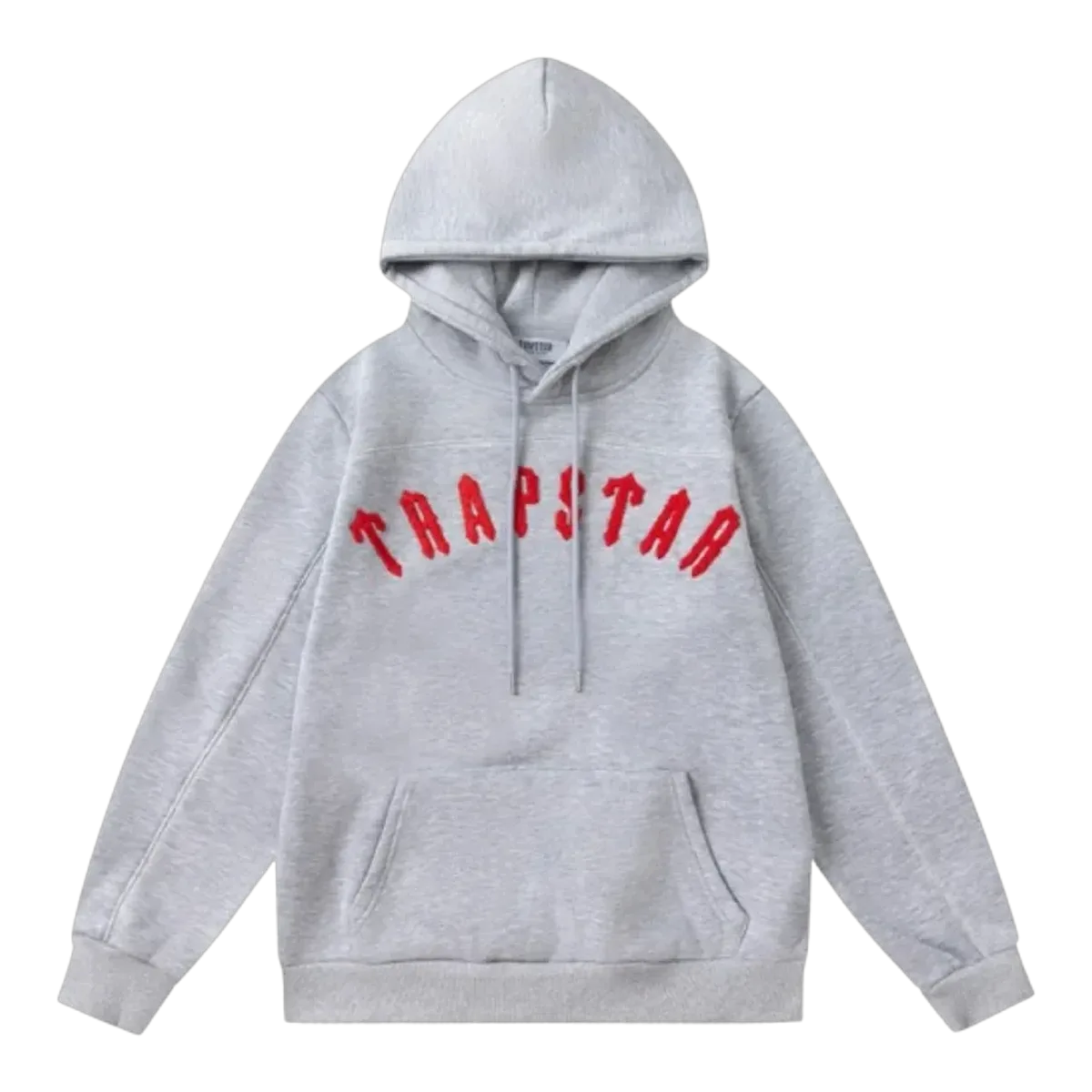 Trapstar Logo Hoodie Grey