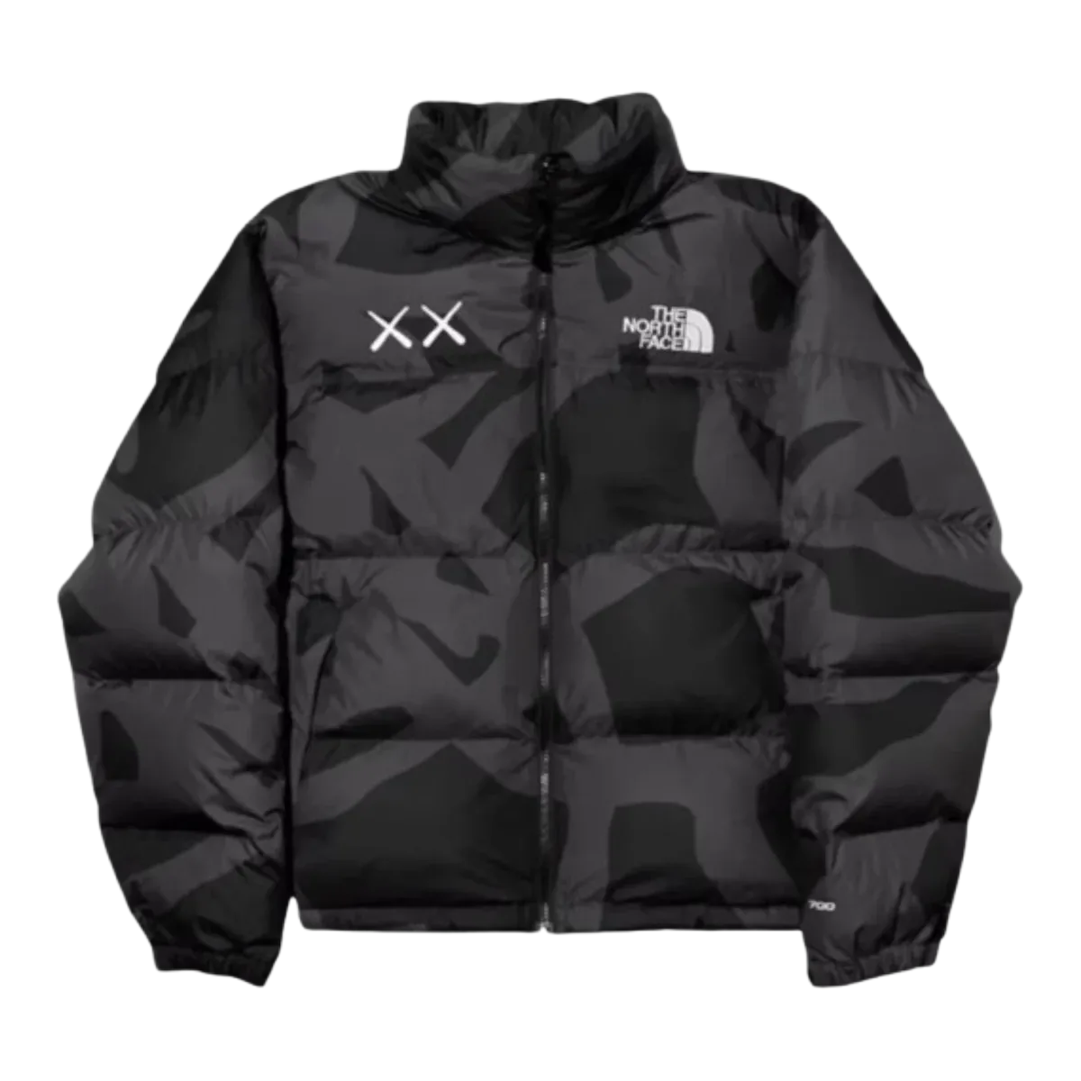 The North Face Kaws Puffer Jacket Black