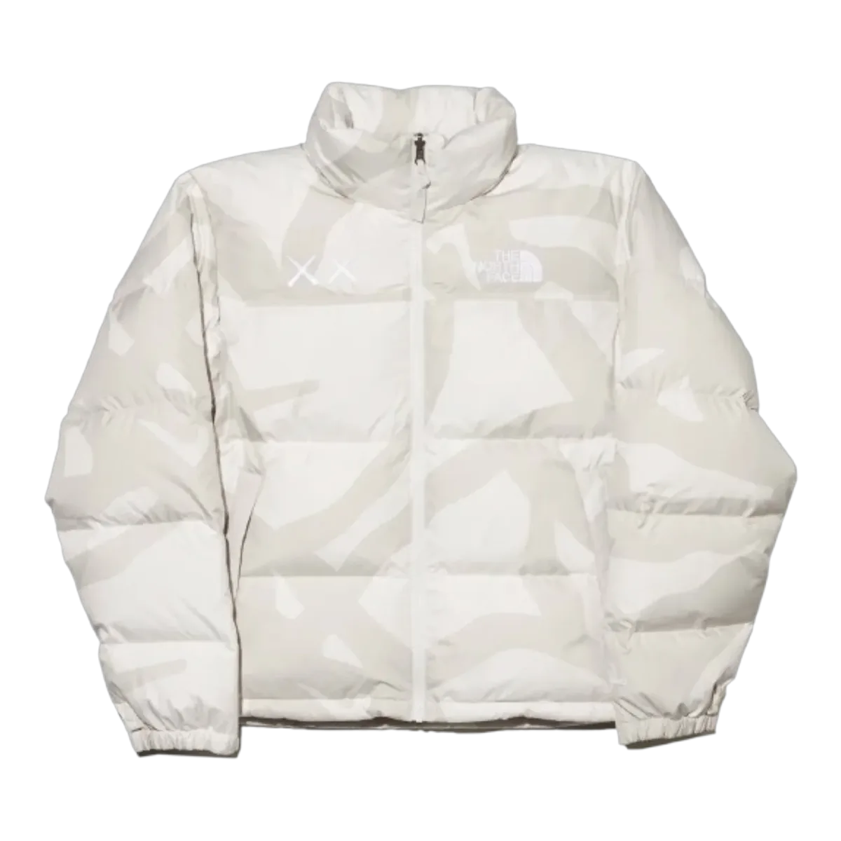 The North Face Kaws Puffer Jacket White