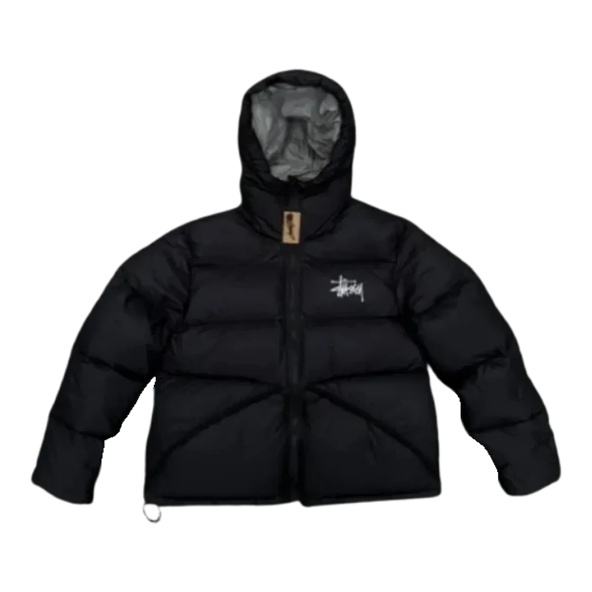 Stussy Puffer Jacket Black