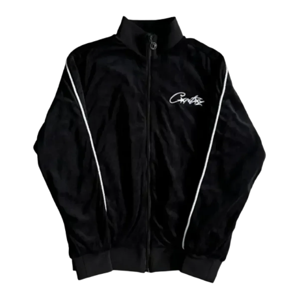 Corteiz Track Jacket Black