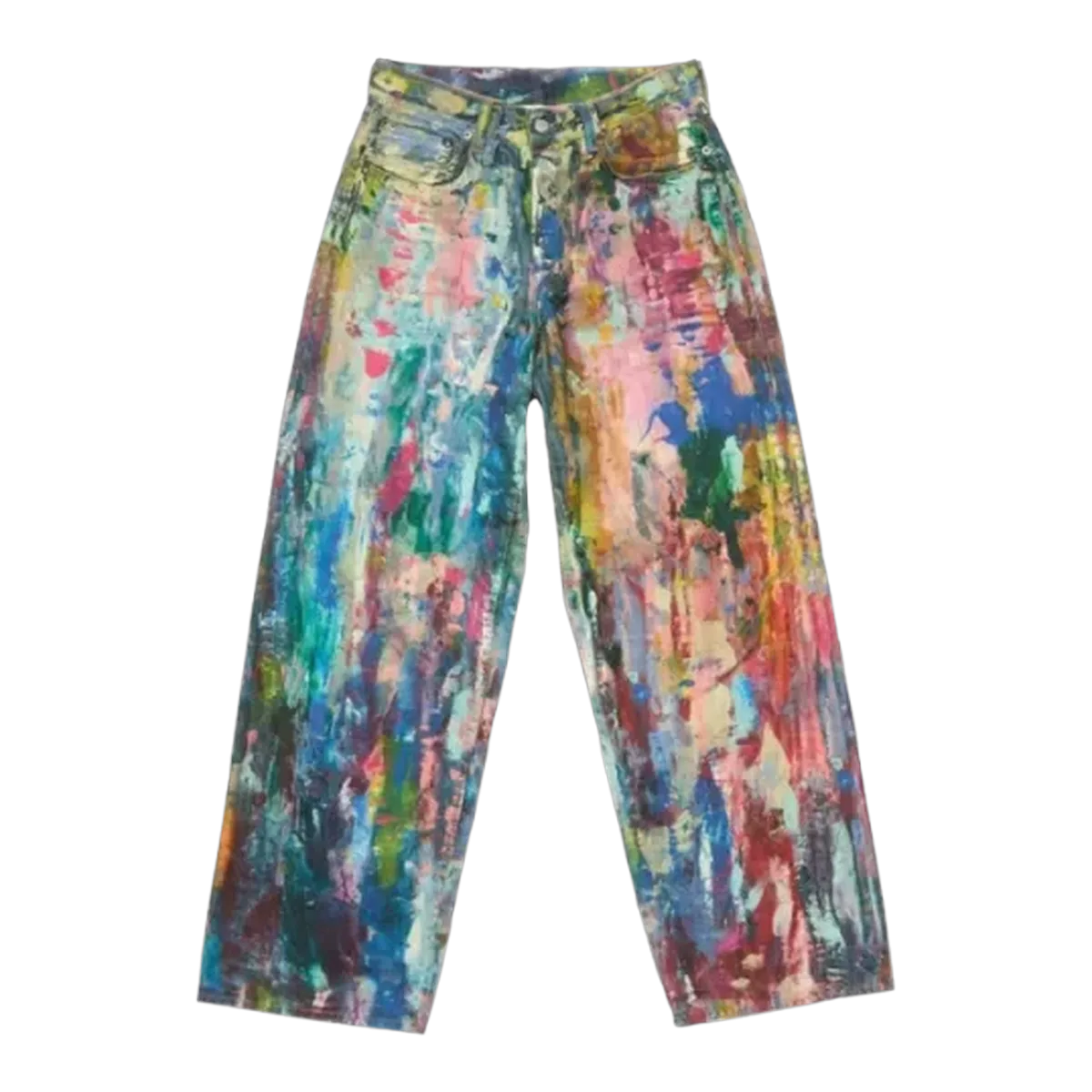 Acne Studios Paint Splatter Jeans