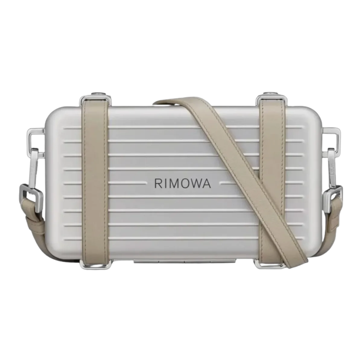 Rimowa Aluminum Shoulder Bag Silver