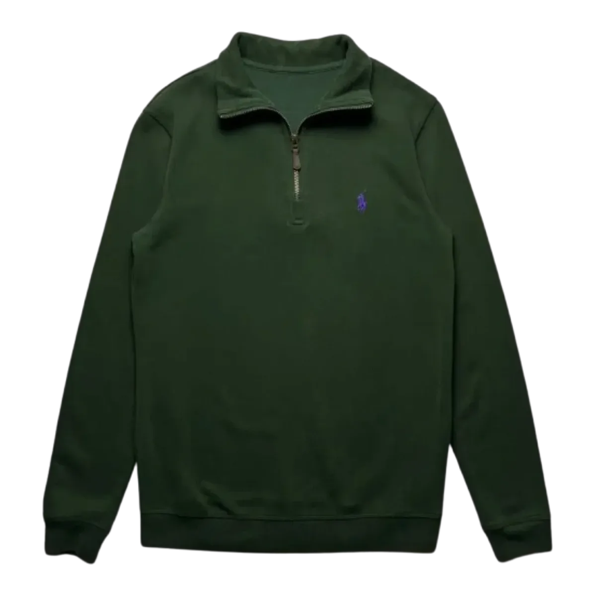 Ralph Lauren Quarter Zip Sweater Green
