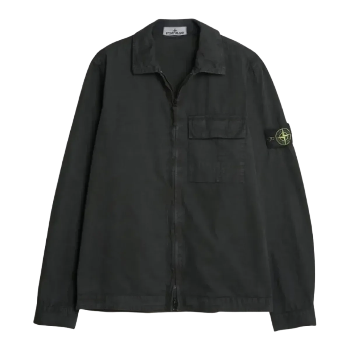 Stone Island Overshirt Jacket Black