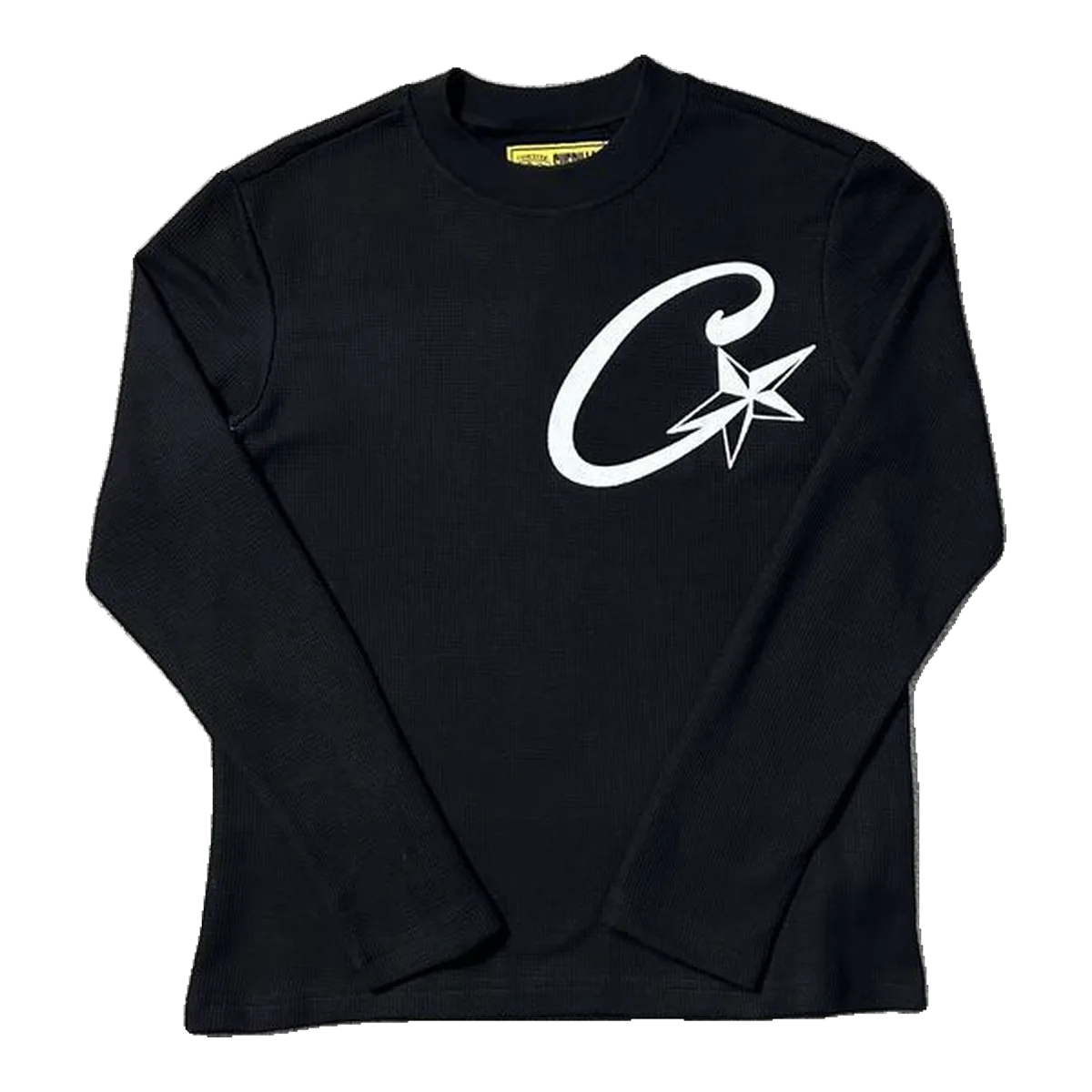 Corteiz Logo Long Sleeve Black