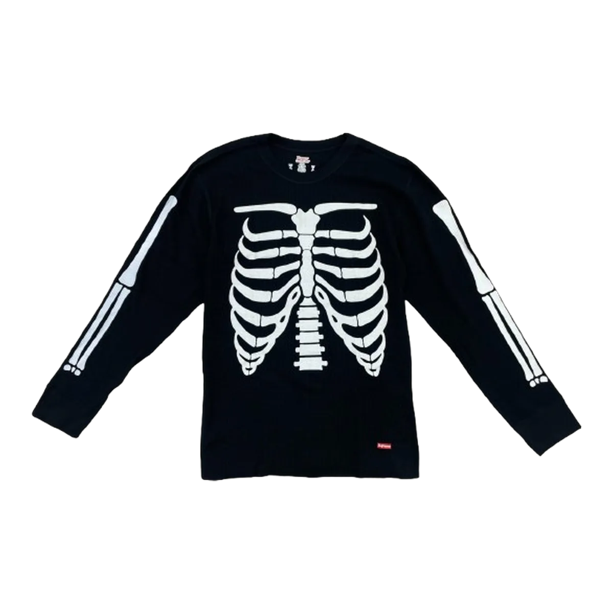 Supreme Navy Skeleton Shirt