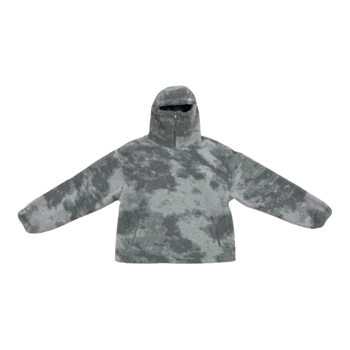 Merta Grey Camo Ski Hoodie