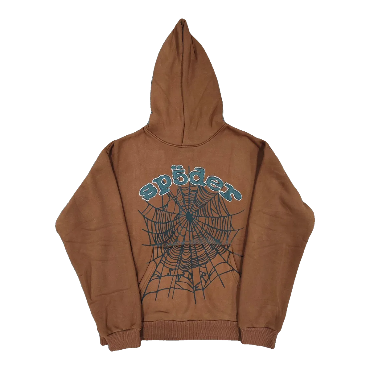 Sp5der Web Hoodie Orange