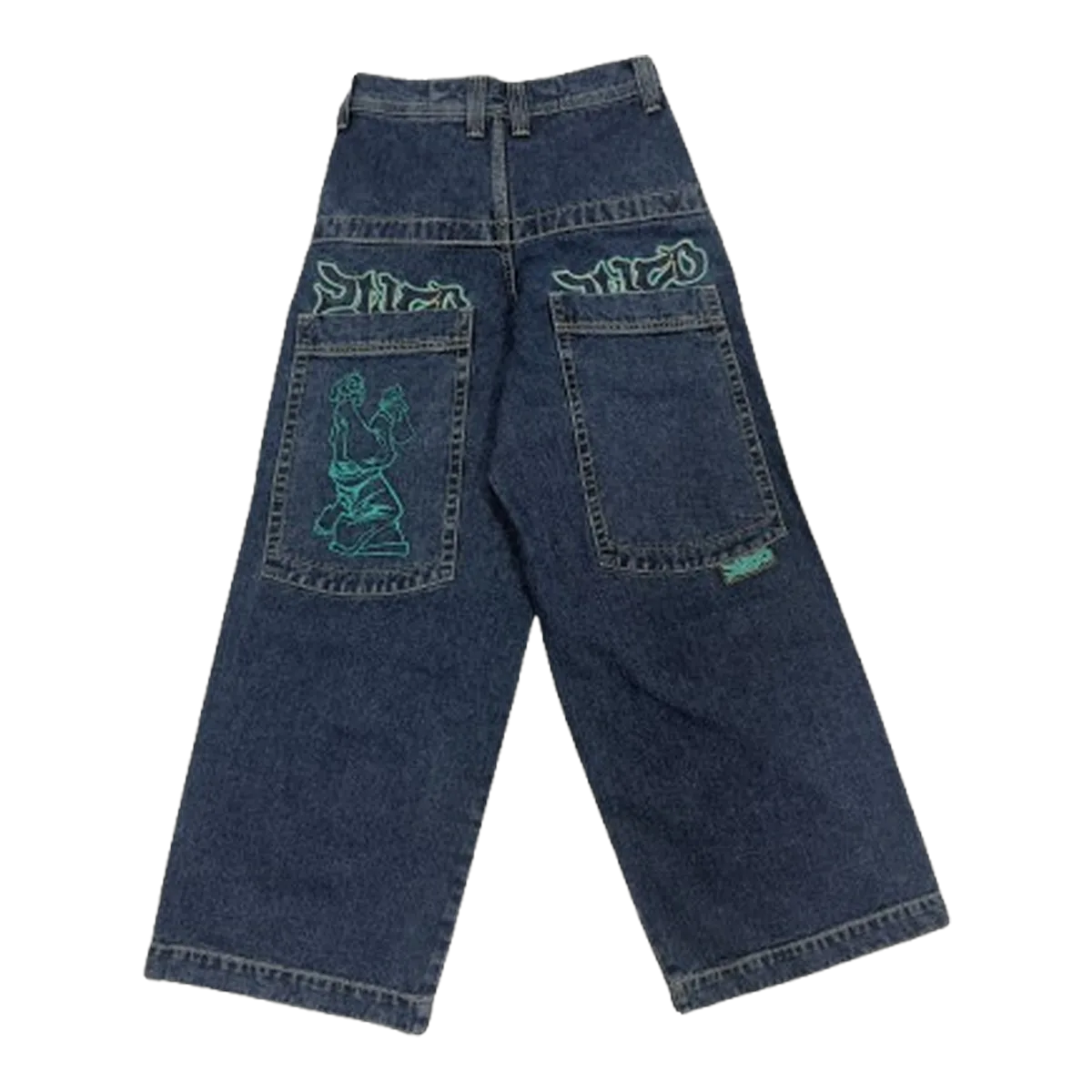 Jnco Blue Baggy Jeans