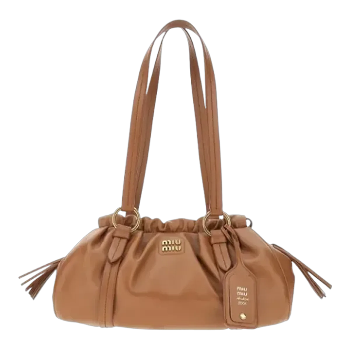 Miu Miu Shoulder Bag Tan