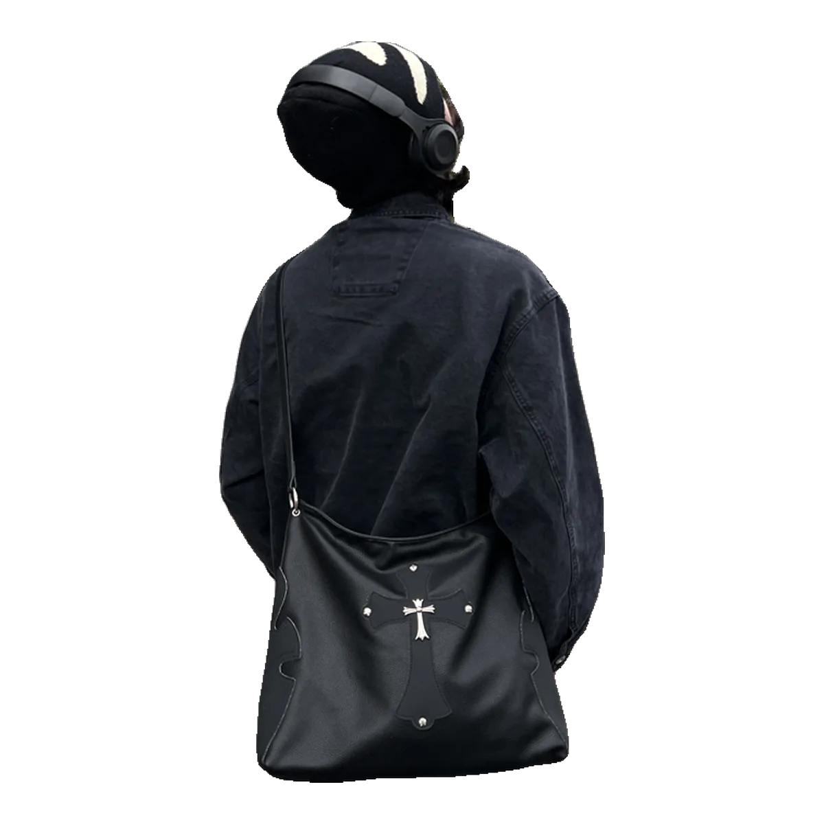 Chrome Hearts Crossbody Bag Black
