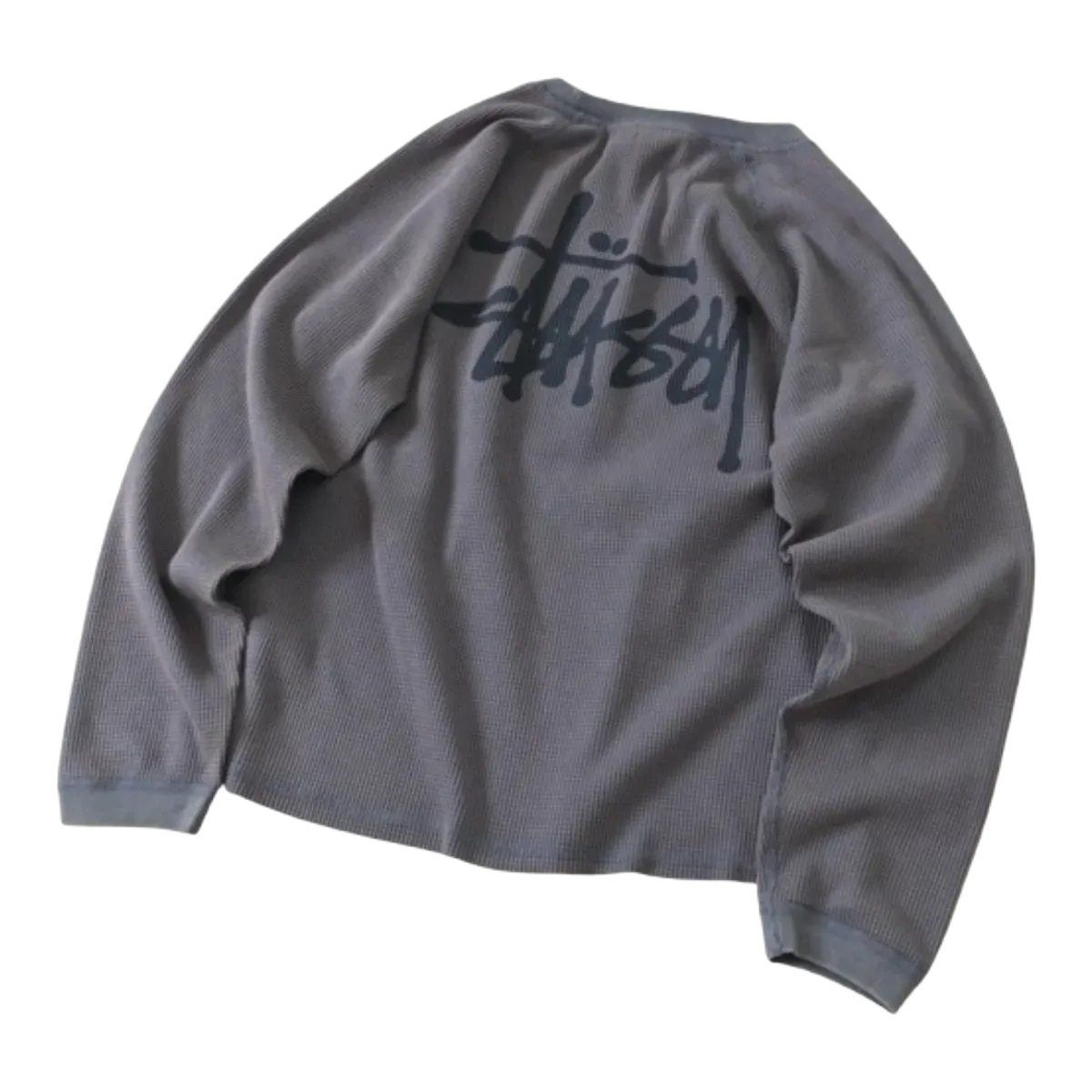 Stussy Logo Sweatshirt Grey