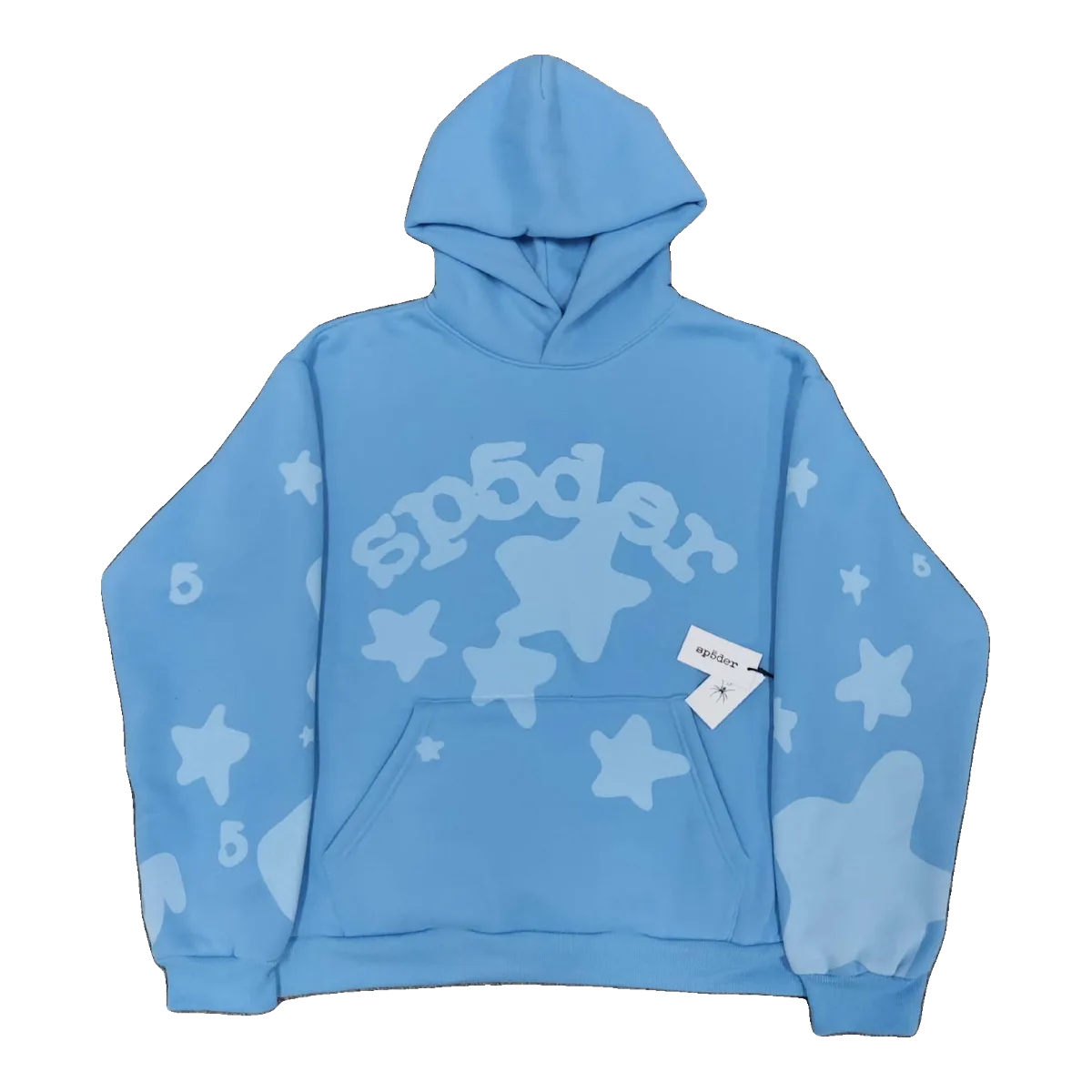 Sp5der Blue Hoodie