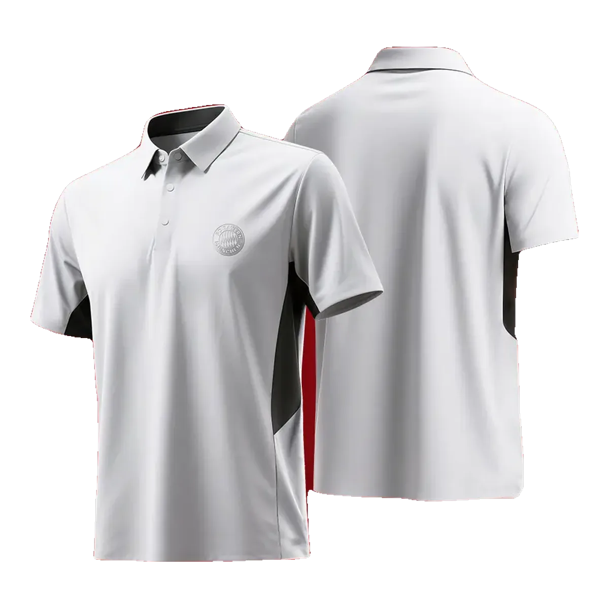 Asics White Polo Shirt