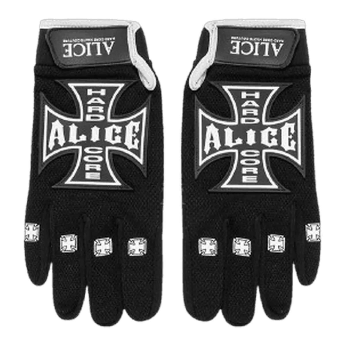 Alice Hollywood Black Moto Gloves