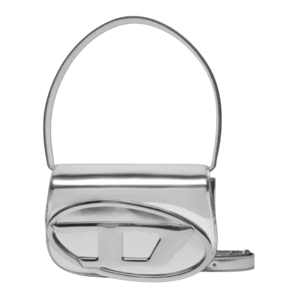 Diesel Shoulder Bag Silver