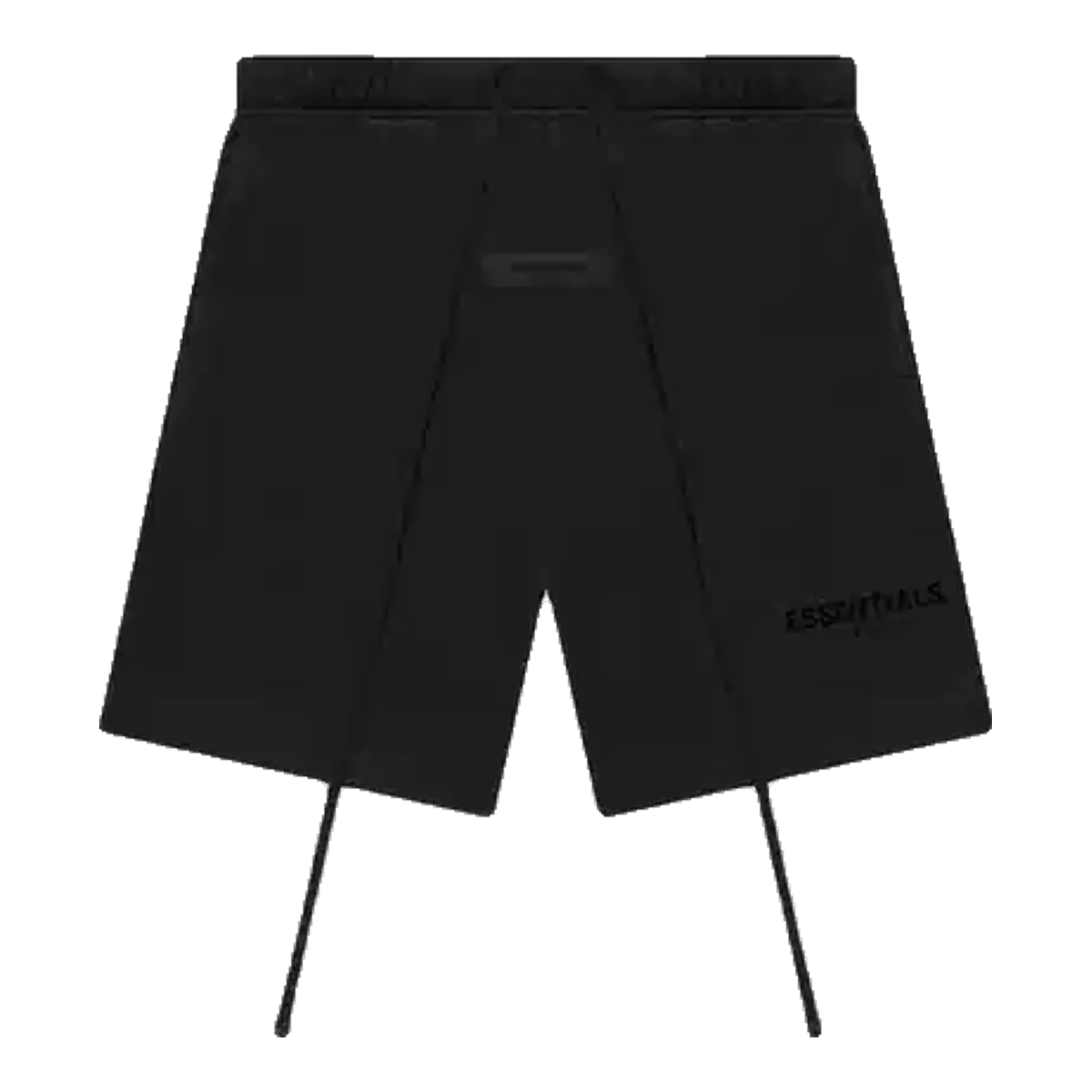 Essentials Black Sweat Shorts