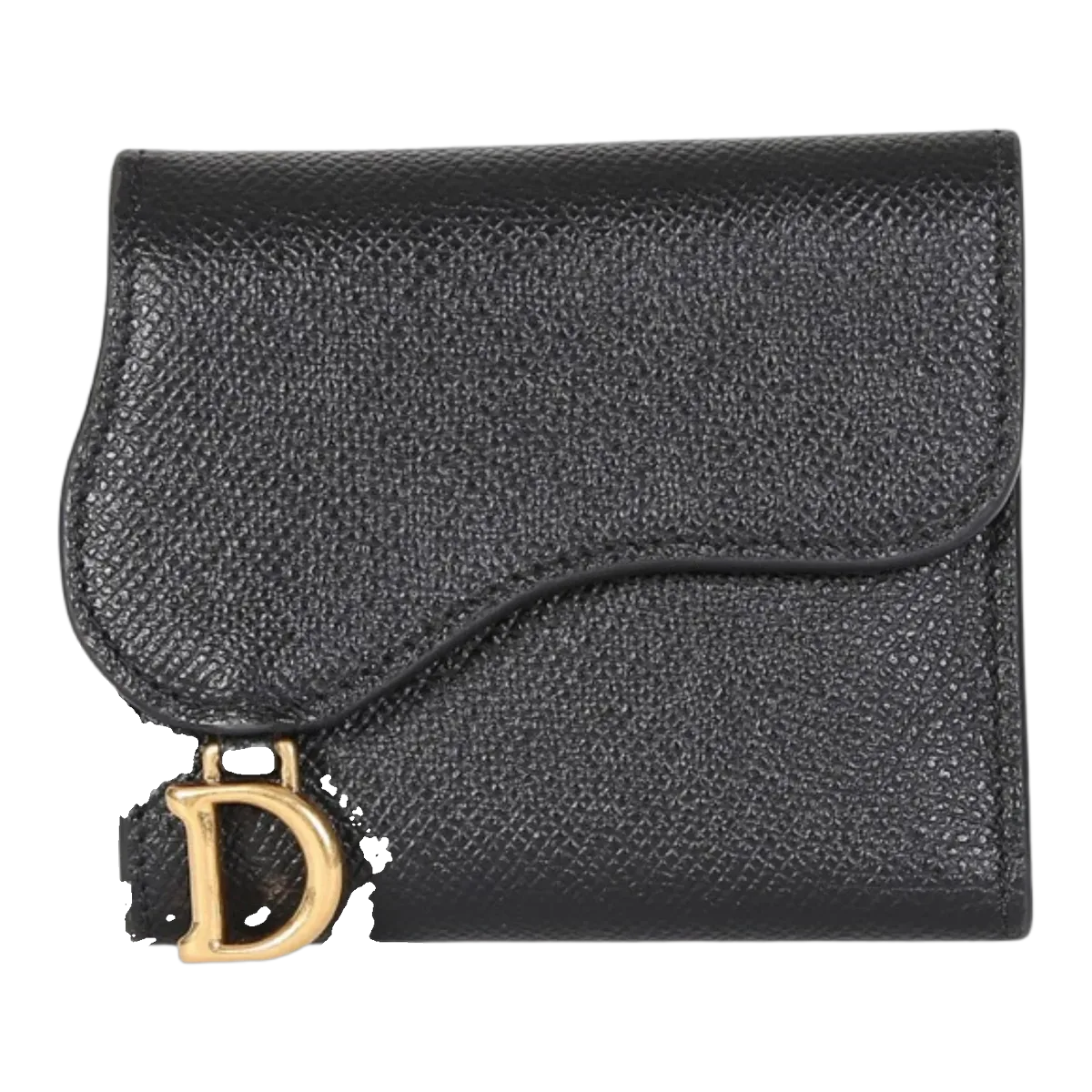 Dior Saddle Wallet Black