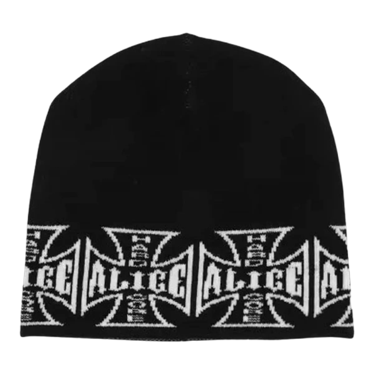 Alice Hollywood Black Logo Beanie
