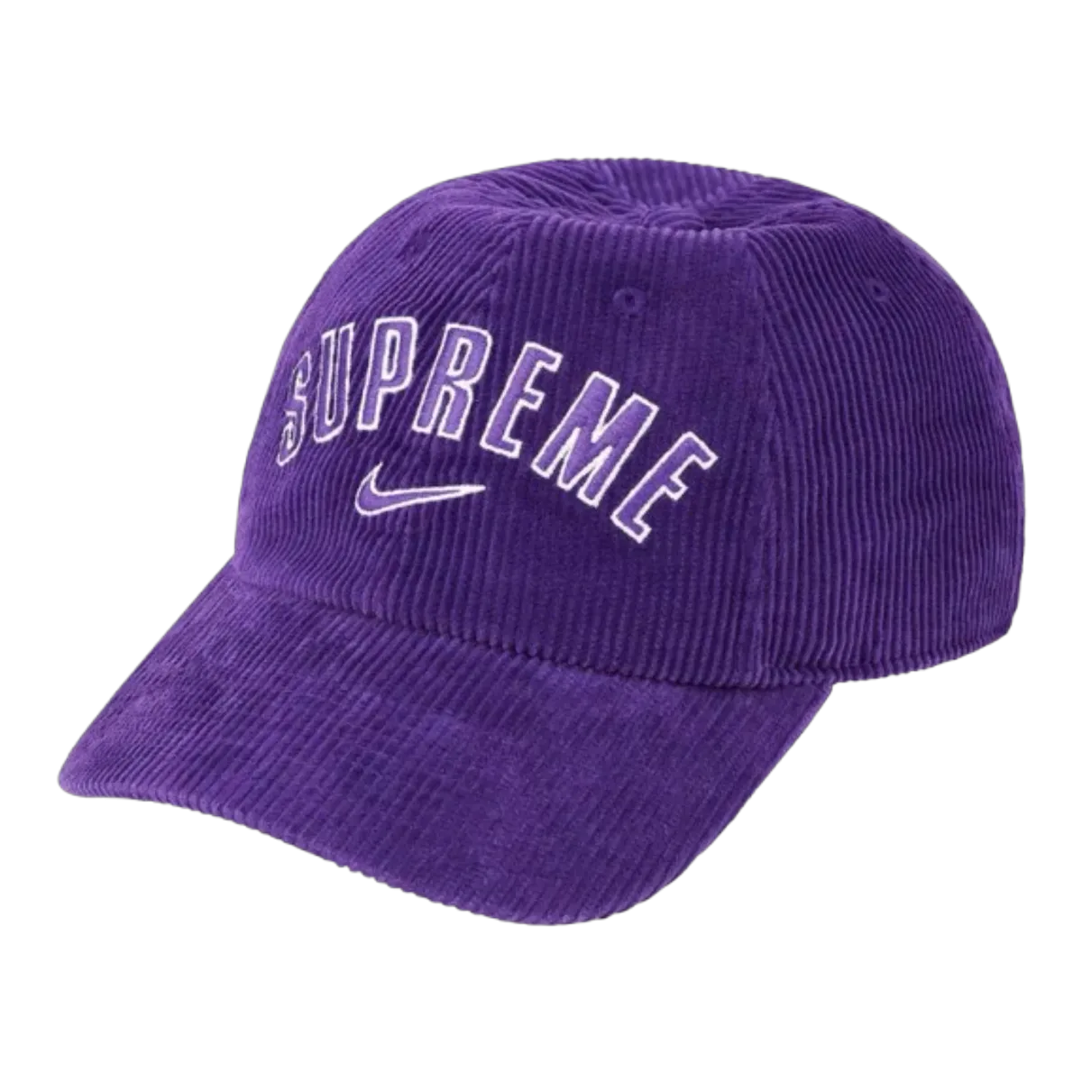 Supreme Corduroy Cap Purple