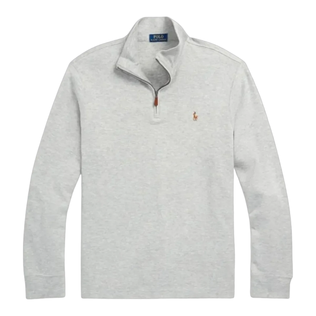 Ralph Lauren Quarter Zip Sweater Grey