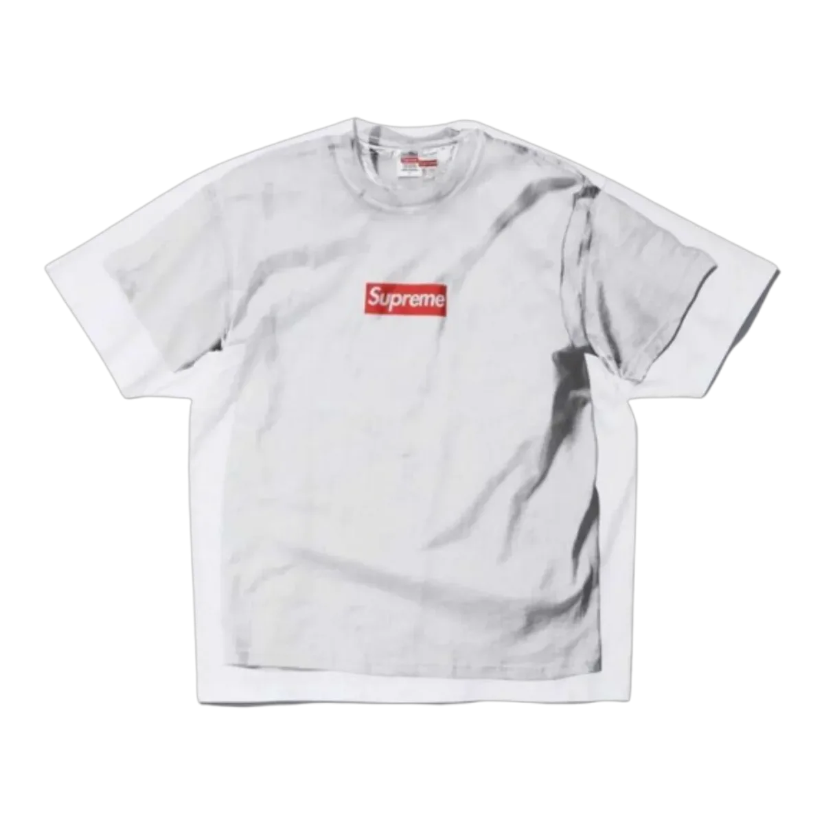 Maison Margiela White Graphic Hoodie
