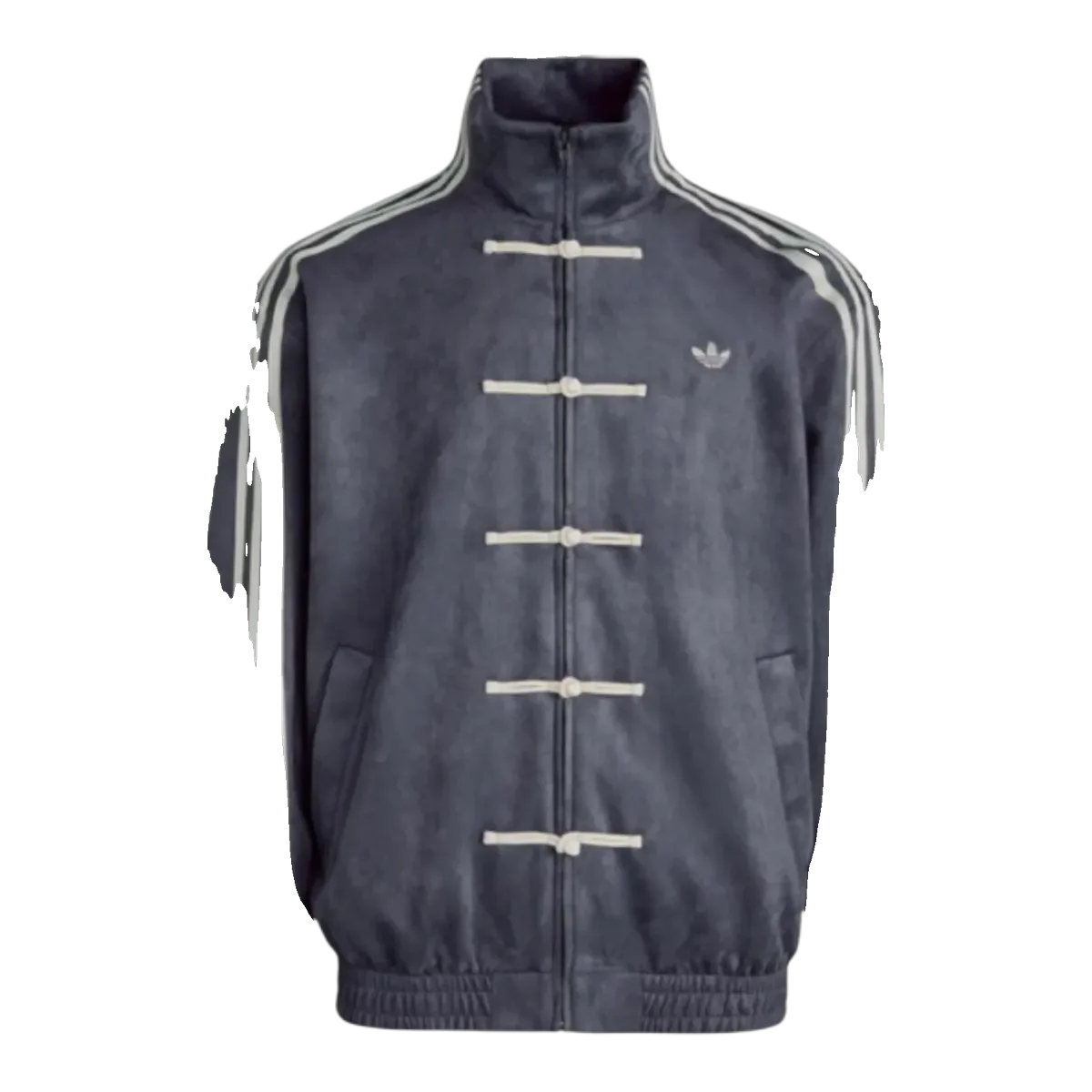 Adidas Striped Vest Grey