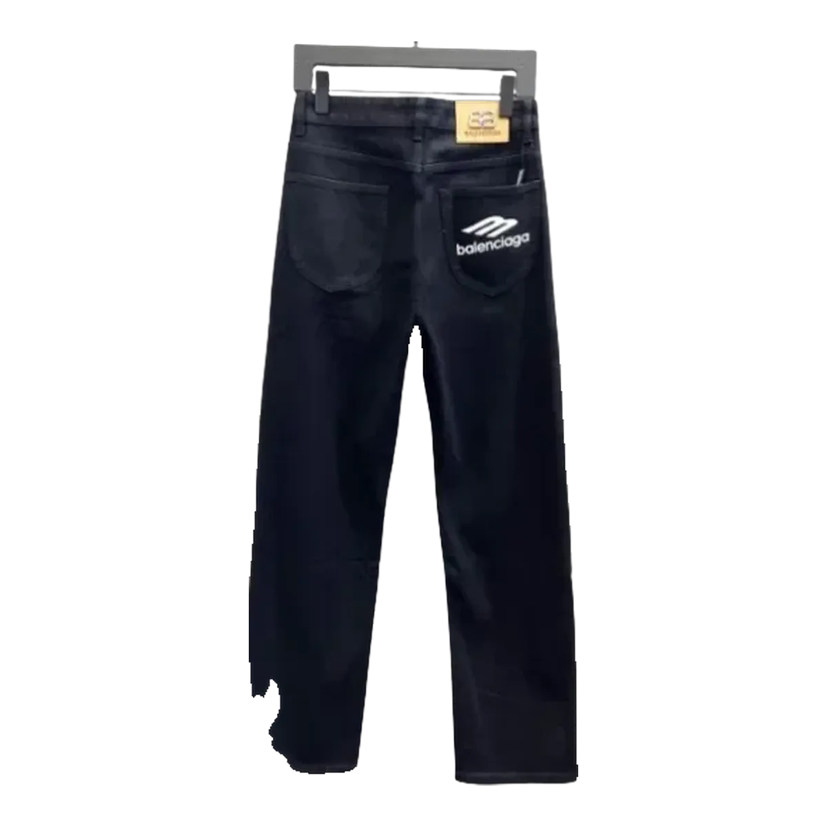 Balenciaga Sporty Logo Jeans Navy